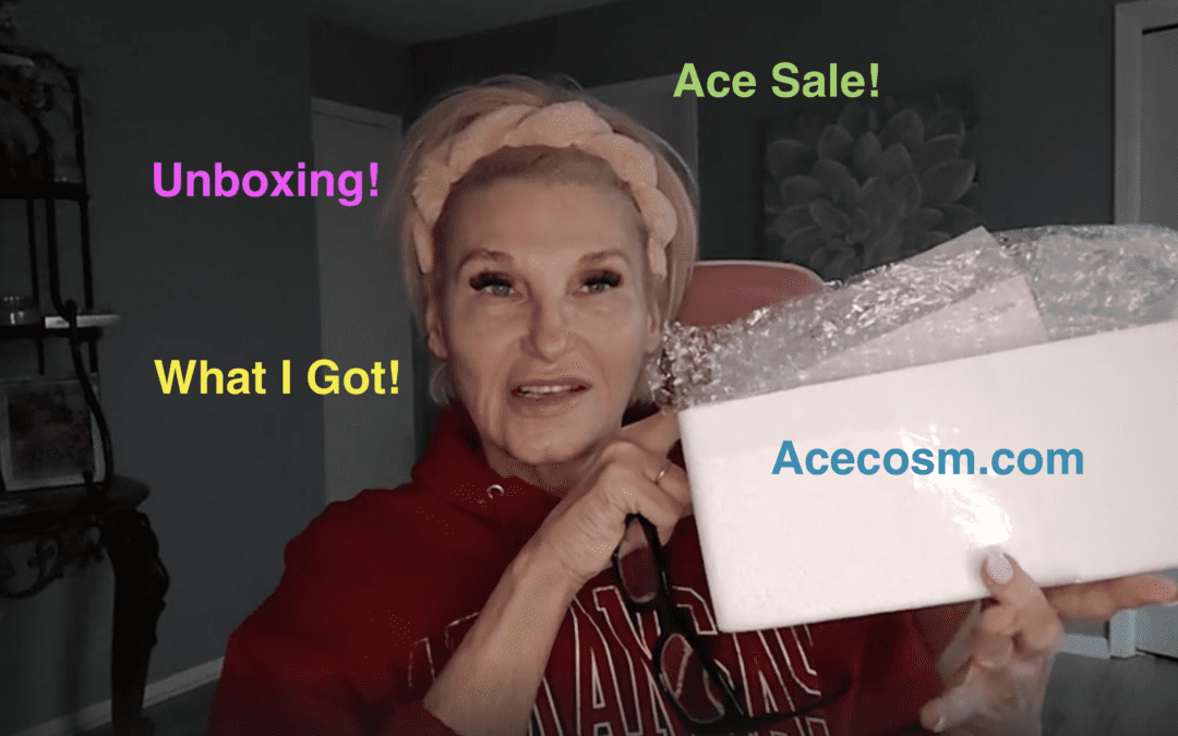 What I Purchased From AceCosm Sale DIY55